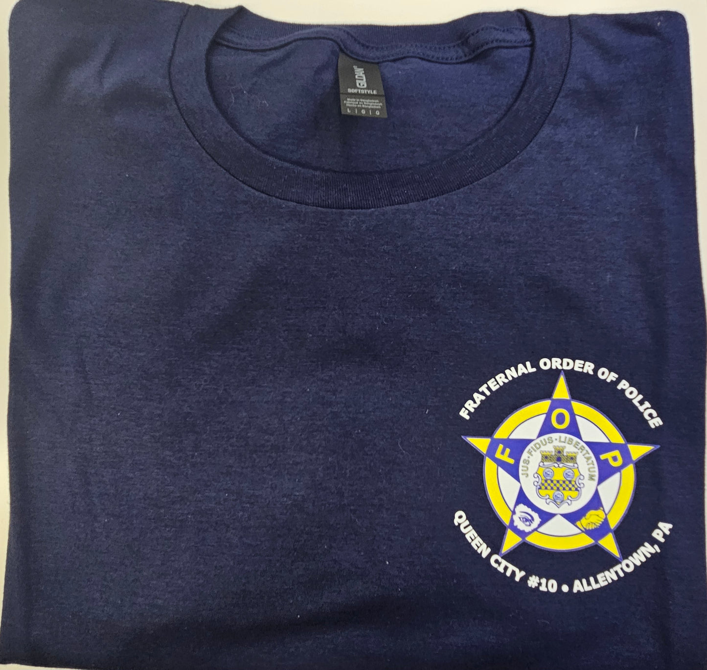 Queen City FOP 10 - left chest logo